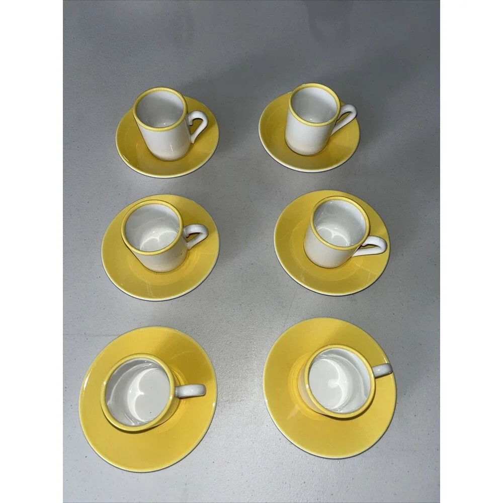 Mayer China Co Beaver Falls Pa 280 6 Pc Demitasse Set
